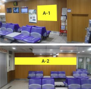 新横浜駅待合シート