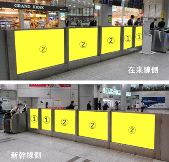 品川駅　北乗換口エリア