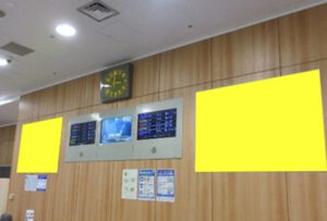 品川駅待合シート