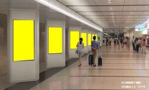 J・ADビジョン Central 名古屋駅地下通路